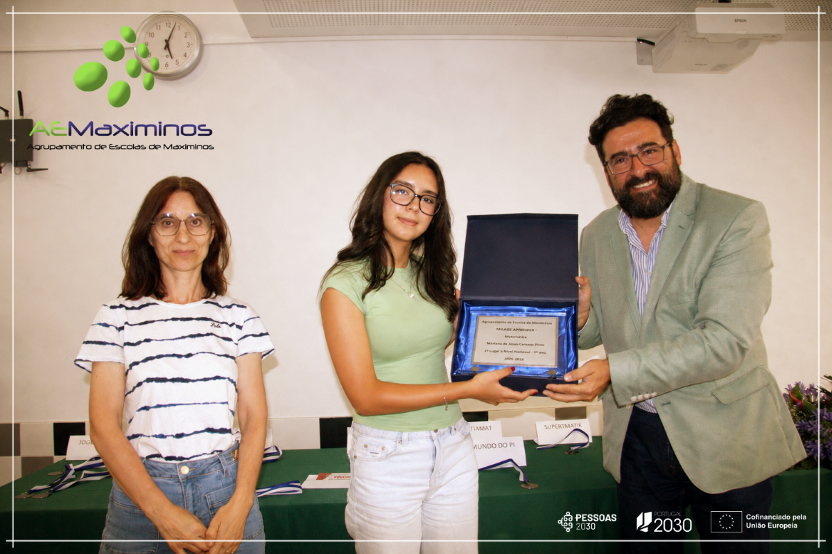 🏆 Mariana volta a brilhar a nível nacional na Matemática!