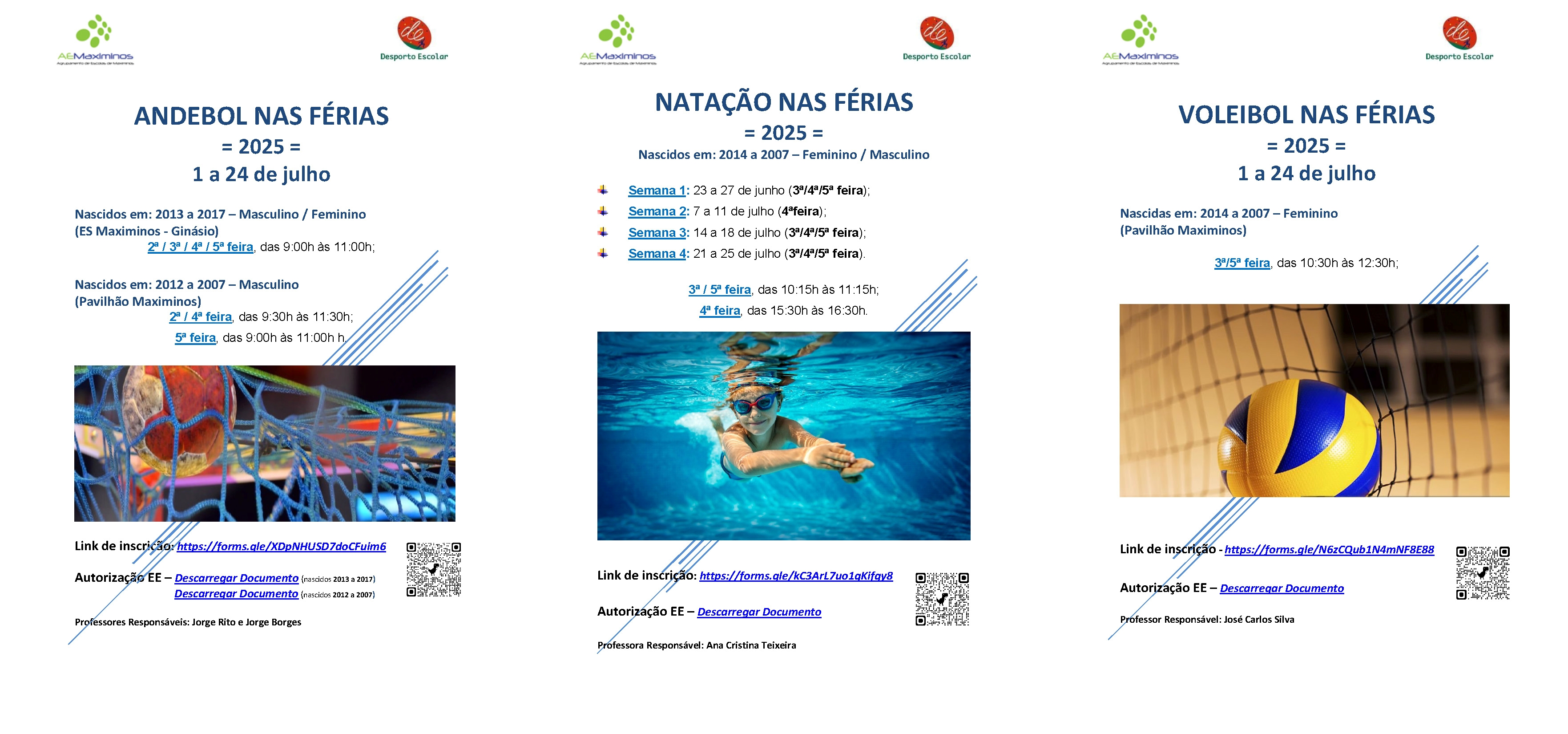 ANDEBOL FÉRIAS CARTAZ 2025 side
