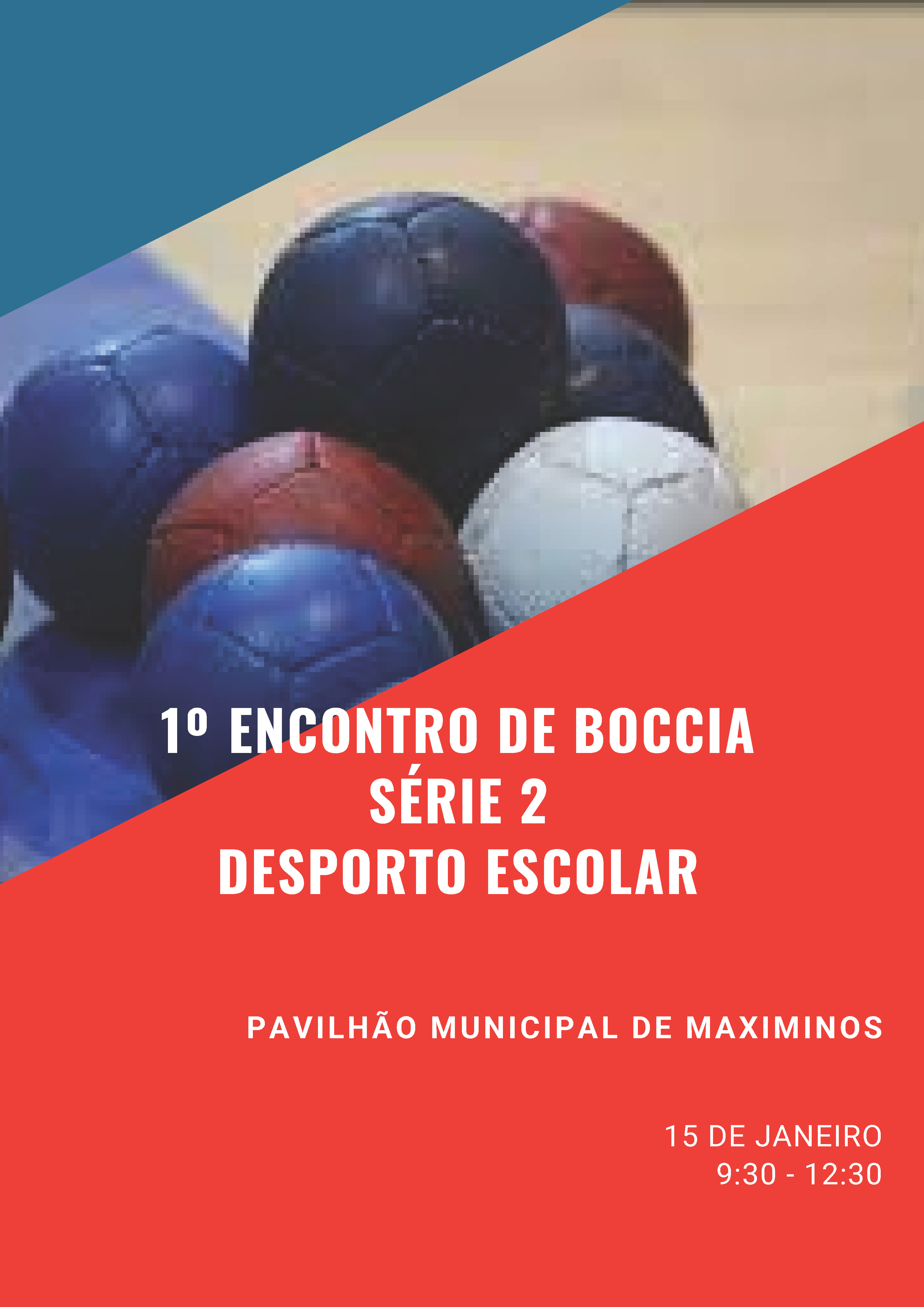 Cartaz Boccia 2025