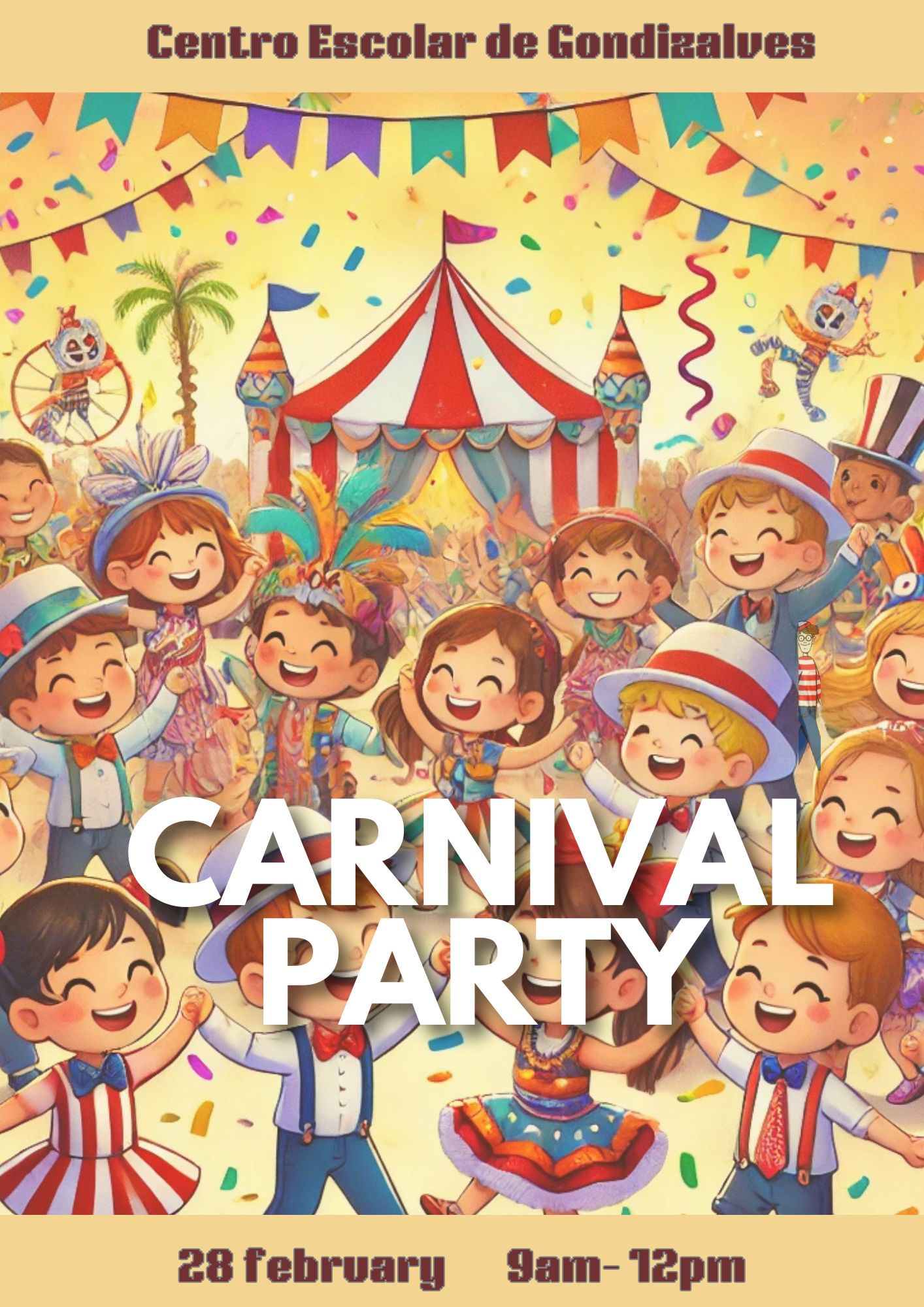 Cartaz do Carnaval Inglês 1
