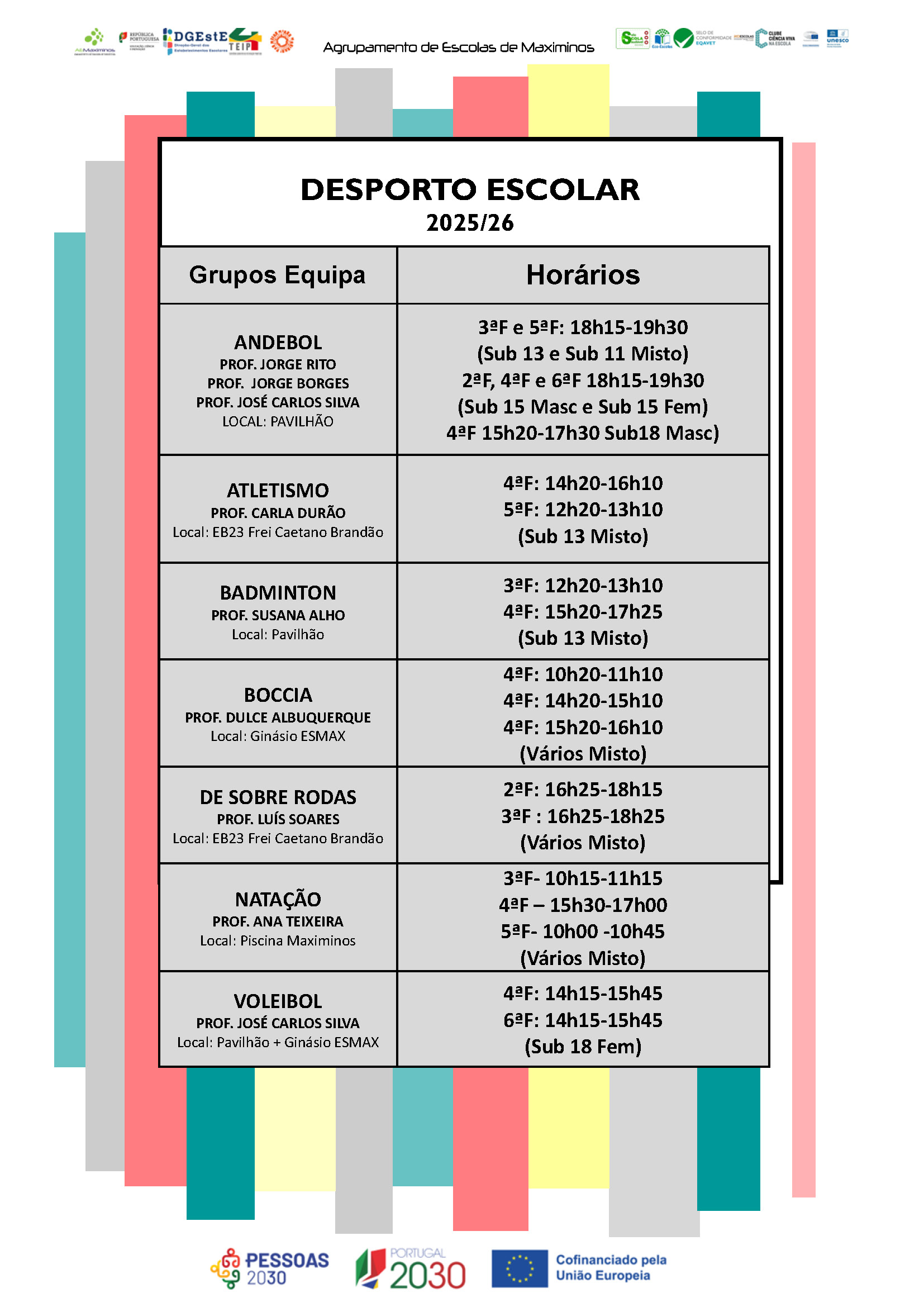 DE cartaz clubes 2025 26