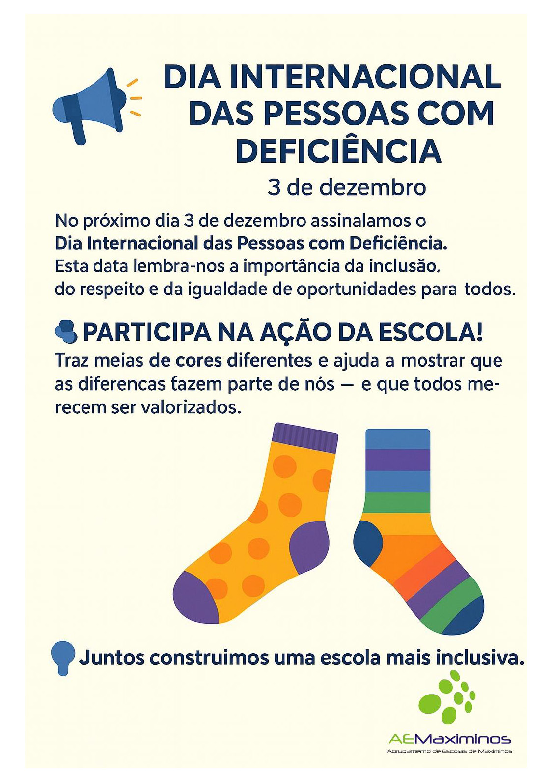dia internacional da deficiência