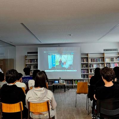 Biblioteca da ESMAX ligou-se em direto à Missão Análoga a Marte de Monsaraz!