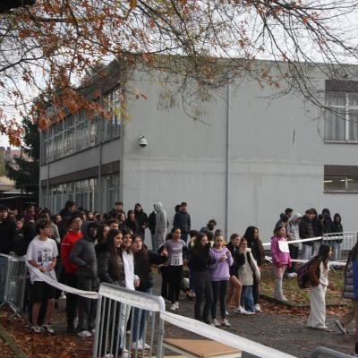 Fotos do corta-mato escolar realizado em 3 de dezembro