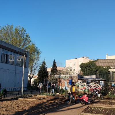 A primavera está a chegar… e a nossa horta escolar ganhou nova vida!
